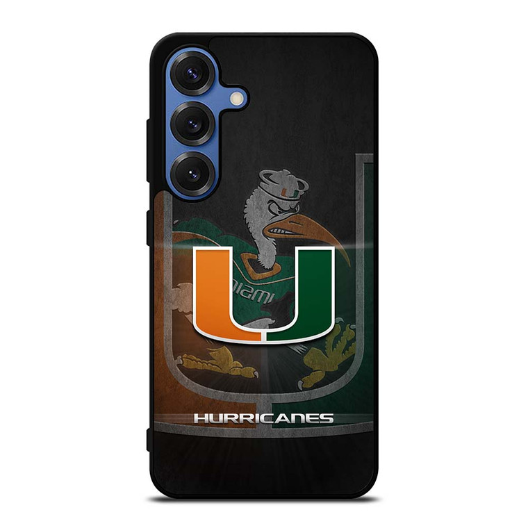 MIAMI HURRICANES UM 3 Samsung Galaxy S25 Case