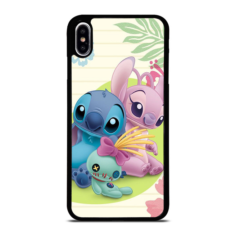DISNEY STITCH AND GIRLFRIEND iPhone XS Max Case