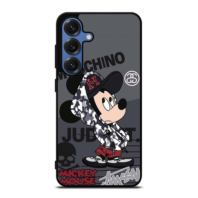 MICKEY MOUSE CAMO X MOSCHINO X STUSSY Samsung Galaxy S25 Case