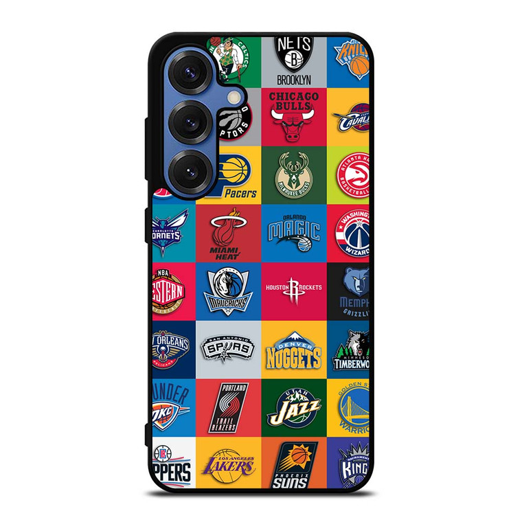 NBA TEAM COLLAGE Samsung Galaxy S25 Case