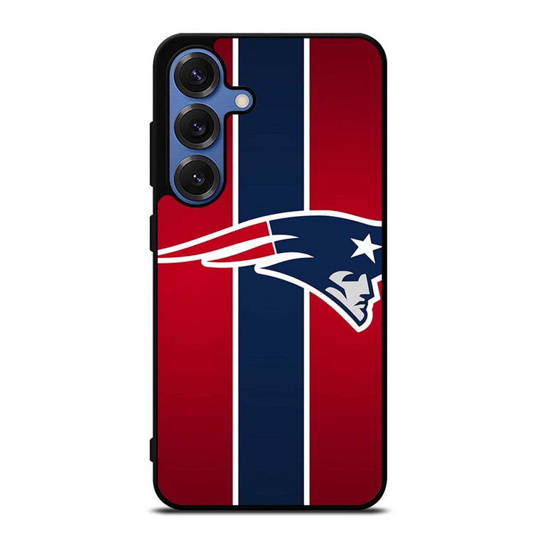 NEW ENGLAND PATRIOTS LOGO STRIPE Samsung Galaxy S25 Case NEW ENGLAND PATRIOTS LOGO STRIPE Samsung Galaxy S25 Case