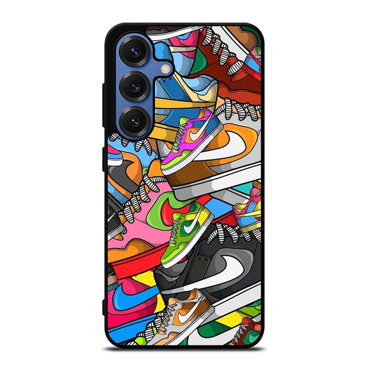 NIKE SHOES ART COLLAGE Samsung Galaxy S25 Case NIKE SHOES ART COLLAGE Samsung Galaxy S25 Case