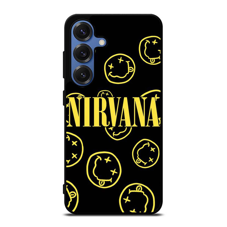 NIRVANA SMILEY FACE COLLAGE Samsung Galaxy S25 Case