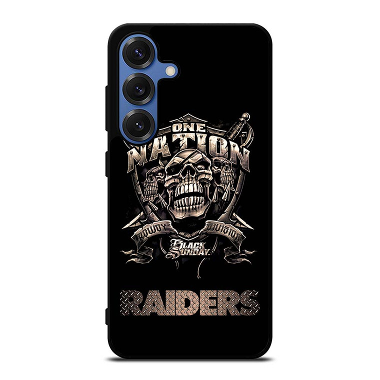 OAKLAND RAIDERS ONE NATION Samsung Galaxy S25 Case
