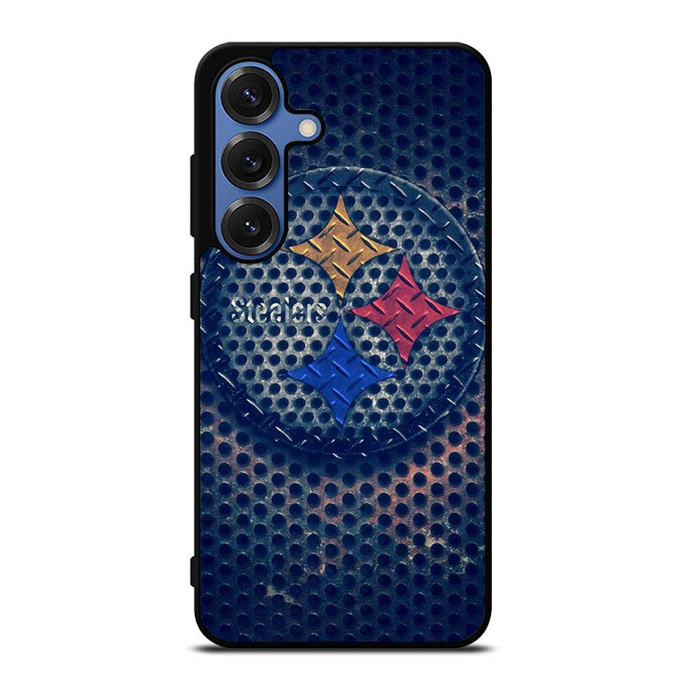 PITTSBURGH STEELERS RUSTY CIRCLE LOGO Samsung Galaxy S25 Case