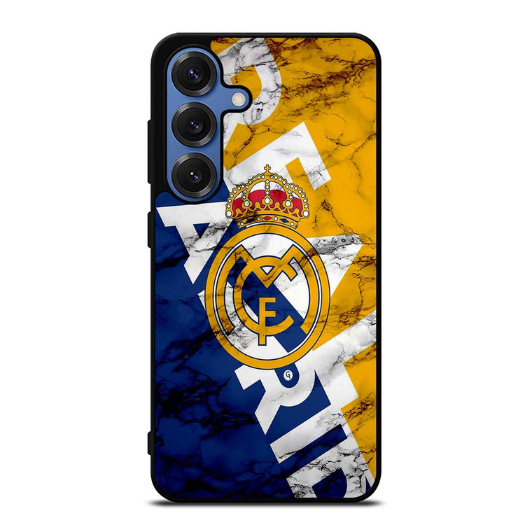 REAL MADRID MARBLE ART LOGO Samsung Galaxy S25 Case