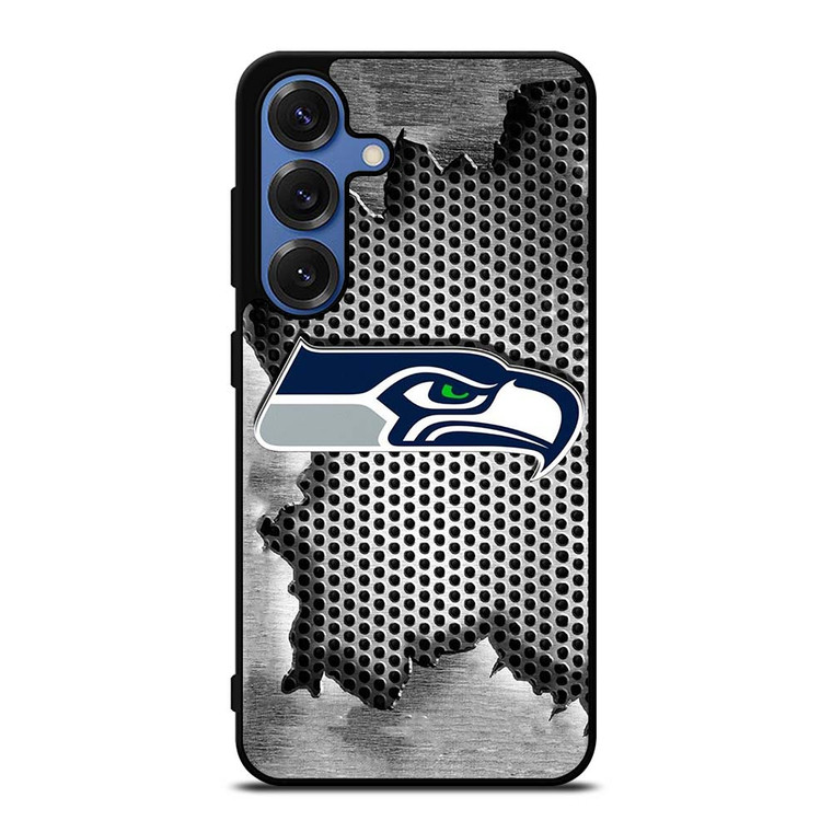 SEATTLE SEAHAWKS METAL LOGO Samsung Galaxy S25 Case