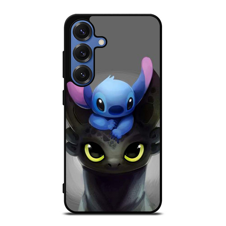 STITCH AND TOOTHLESS DRAGON Samsung Galaxy S25 Case