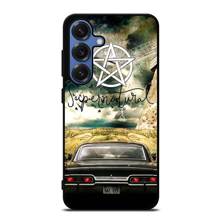 SUPERNATURAL LOGO 3 Samsung Galaxy S25 Case