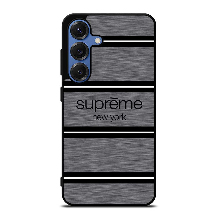 SUPREME NEW YORK STRIPE Samsung Galaxy S25 Case