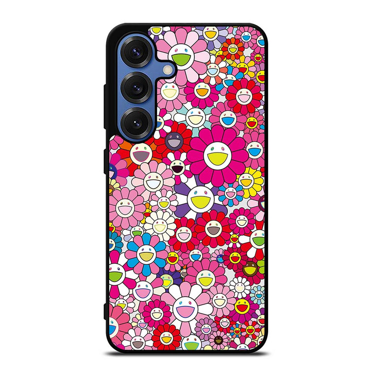 Takashi Murakami Flowers Pink Samsung Galaxy S25 Case