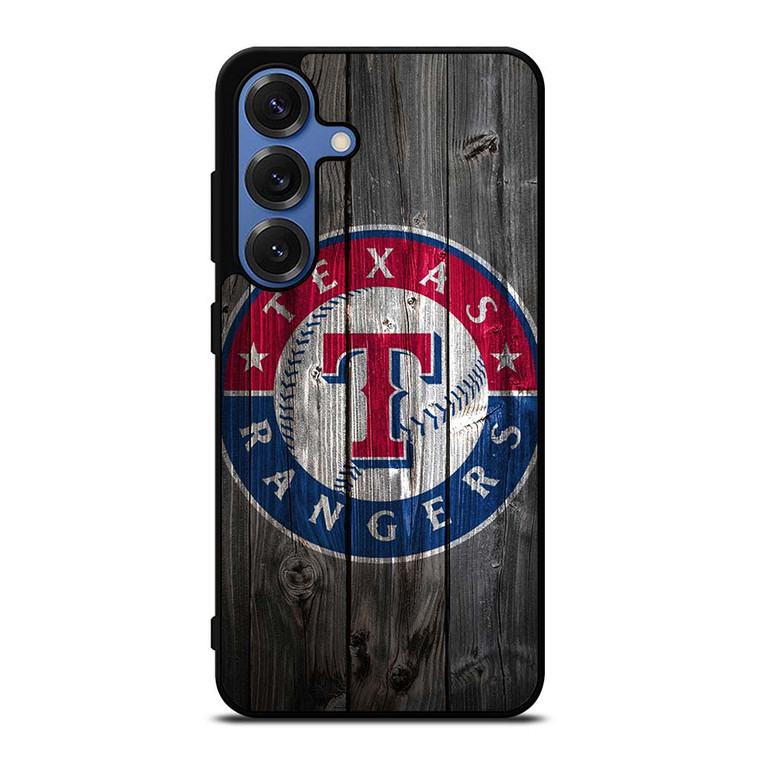 TEXAS RANGERS WOODEN LOGO Samsung Galaxy S25 Case