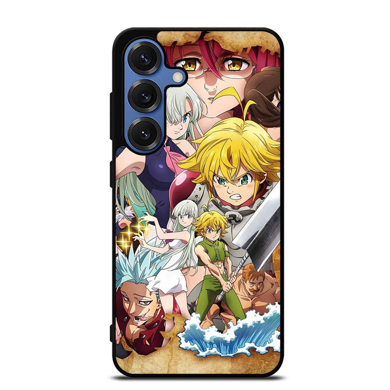 THE SEVEN DEADLY SINS MELIODAS SWORDS Samsung Galaxy S25 Case