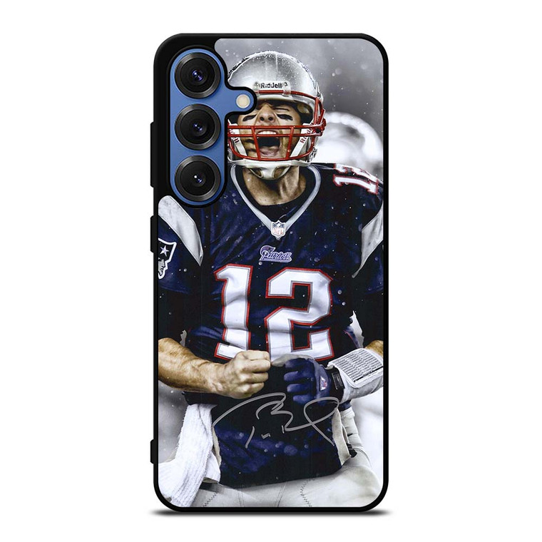 Tom Brady New England Patriots Nfl Samsung Galaxy S25 Case