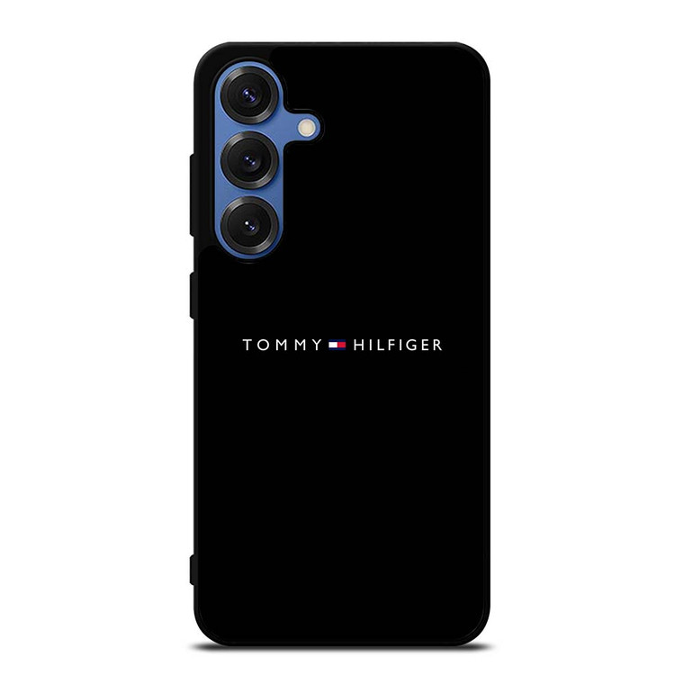 TOMMY HILFIGER BLACK WALL Samsung Galaxy S25 Case