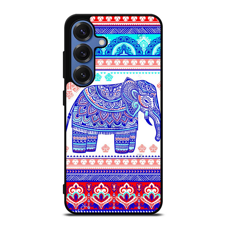 TRIBAL ORNAMENTSTOCK VECTOR ELEPANT Samsung Galaxy S25 Case