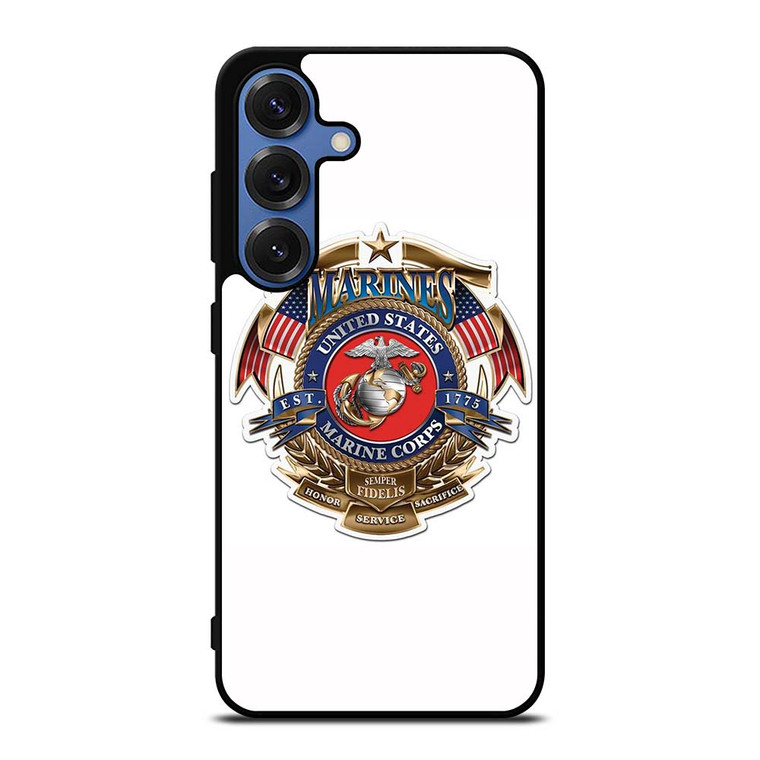 USMC US MARINE SEAL CORPS LOGO EMBLEM Samsung Galaxy S25 Case USMC US MARINE SEAL CORPS LOGO EMBLEM Samsung Galaxy S25 Case
