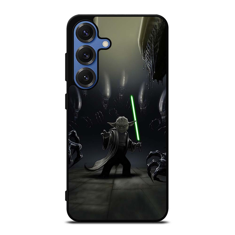 YODA VS ALIENS Samsung Galaxy S25 Case