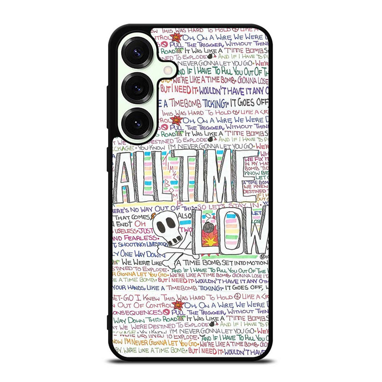 ALL TIME LOW WRITTING Samsung Galaxy S25 Plus Case