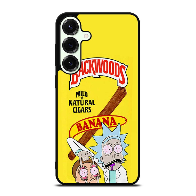 BACKWOODS RICK AND MORTY YELLOW Samsung Galaxy S25 Plus Case