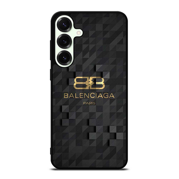 BALENCIAGA BLACK CUBE LOGO Samsung Galaxy S25 Plus Case