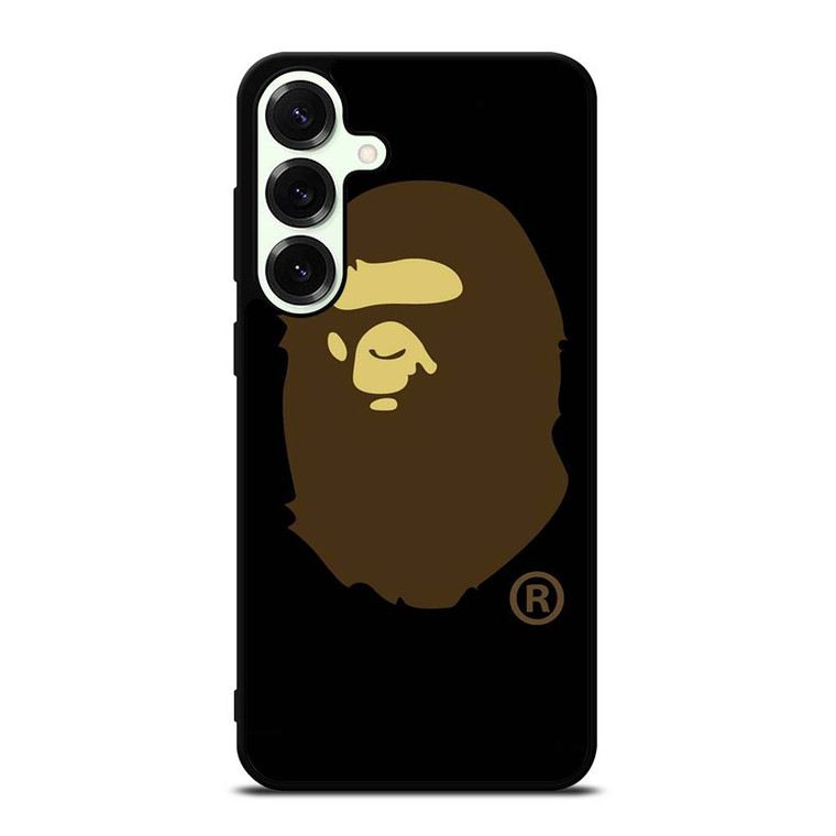 BAPE LOGO BROWN Samsung Galaxy S25 Plus Case
