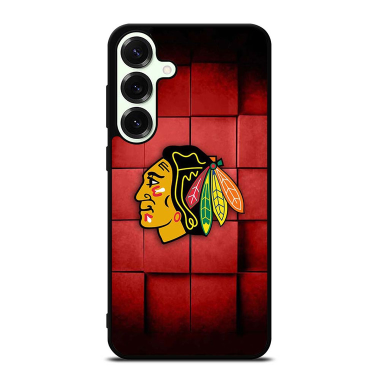 CHICAGO BLACKHAWKS FOOTBALL LOGO ICON Samsung Galaxy S25 Plus Case