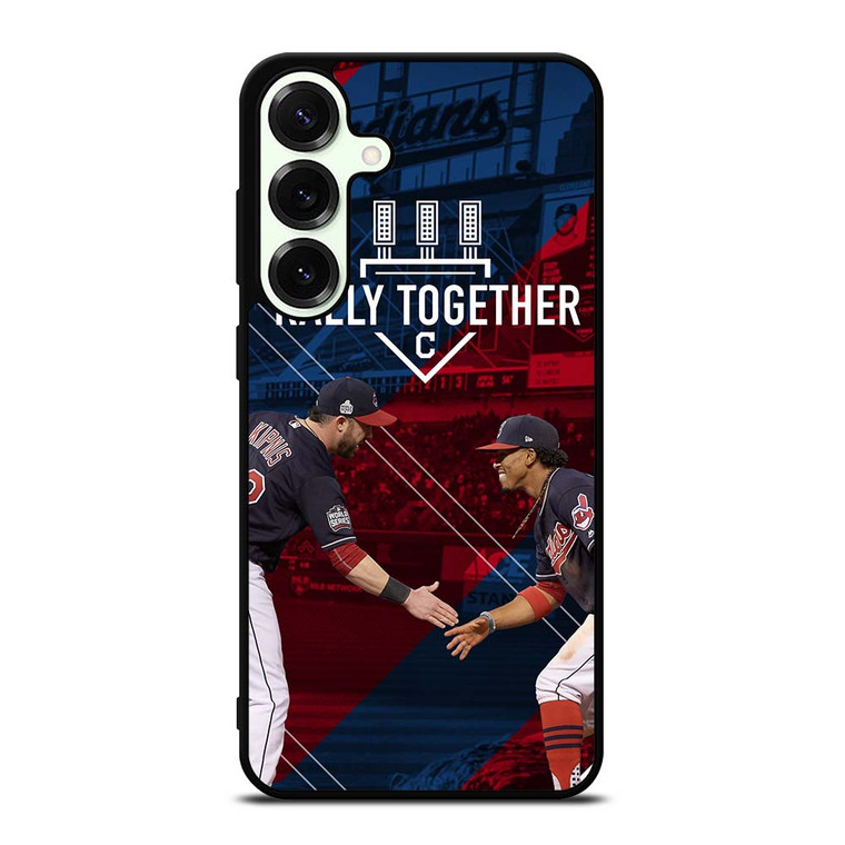 CLEVELAND INDIANS RALLY TOGETHER Samsung Galaxy S25 Plus Case