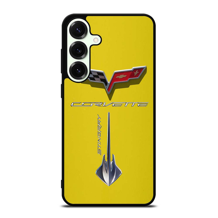 Corvette Stingray C7 Yellow Samsung Galaxy S25 Plus Case
