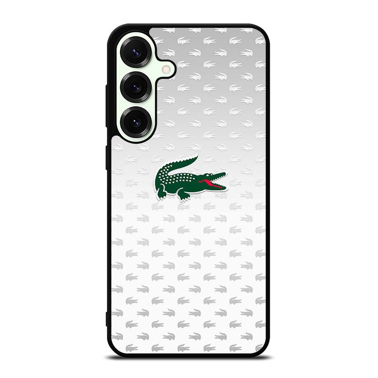 LACOSTE SILVER PATTERN Samsung Galaxy S25 Plus Case LACOSTE SILVER PATTERN Samsung Galaxy S25 Plus Case