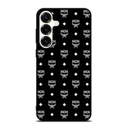 MCM WORLDWIDE ICON BLACK Samsung Galaxy S25 Plus Case