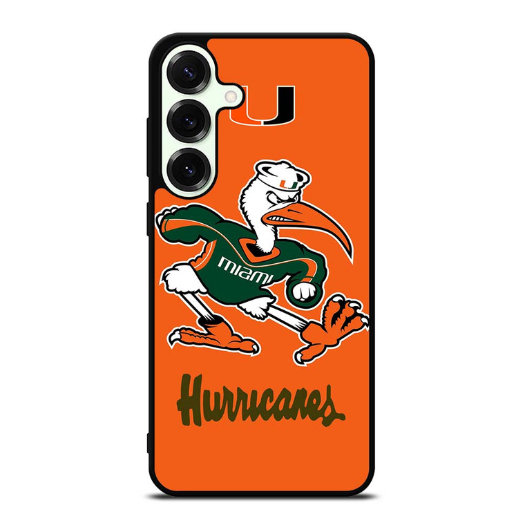 MIAMI HURRICANES LOGO Samsung Galaxy S25 Plus Case