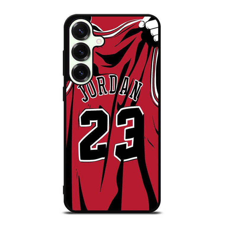 MICHAEL JORDAN 23 JERSEY ART Samsung Galaxy S25 Plus Case