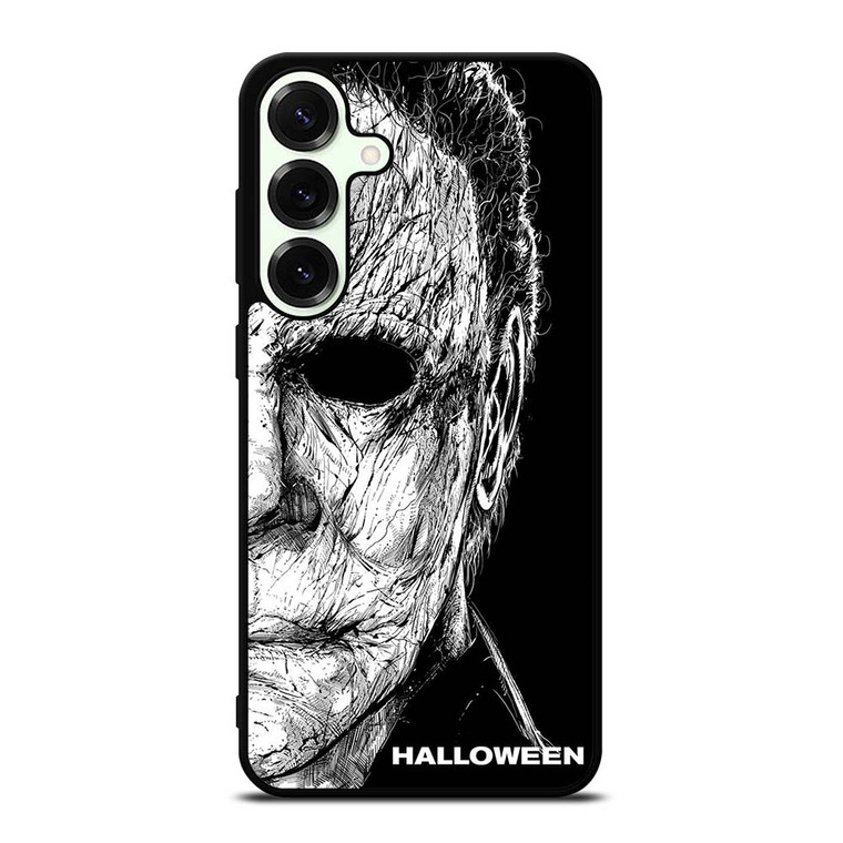 MICHAEL MYERS FACE HALLOWEEN FACE ART Samsung Galaxy S25 Plus Case