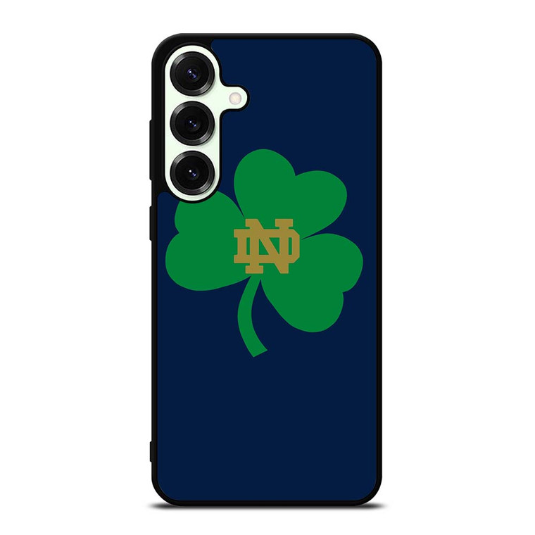 NOTRE DAME FIGHTING IRISH LEAF LOGO Samsung Galaxy S25 Plus Case