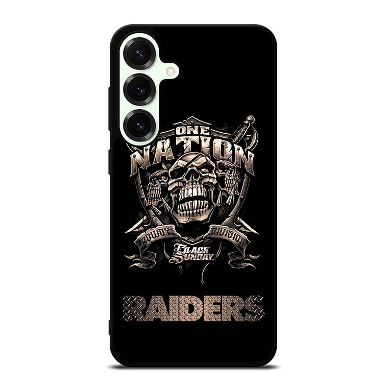 OAKLAND RAIDERS ONE NATION Samsung Galaxy S25 Plus Case