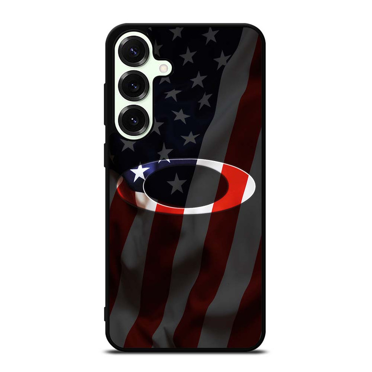 OAKLEY AMERICAN FLAG LOGO EMBOSS Samsung Galaxy S25 Plus Case