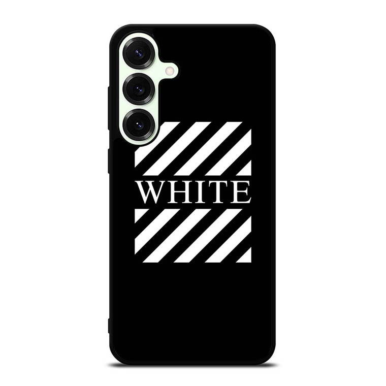 OFF WHITE LOGO CENTER STRIPE Samsung Galaxy S25 Plus Case