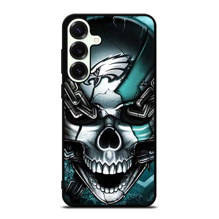 PHILADELPHIA EAGLES SKULL LOGO Samsung Galaxy S25 Plus Case PHILADELPHIA EAGLES SKULL LOGO Samsung Galaxy S25 Plus Case