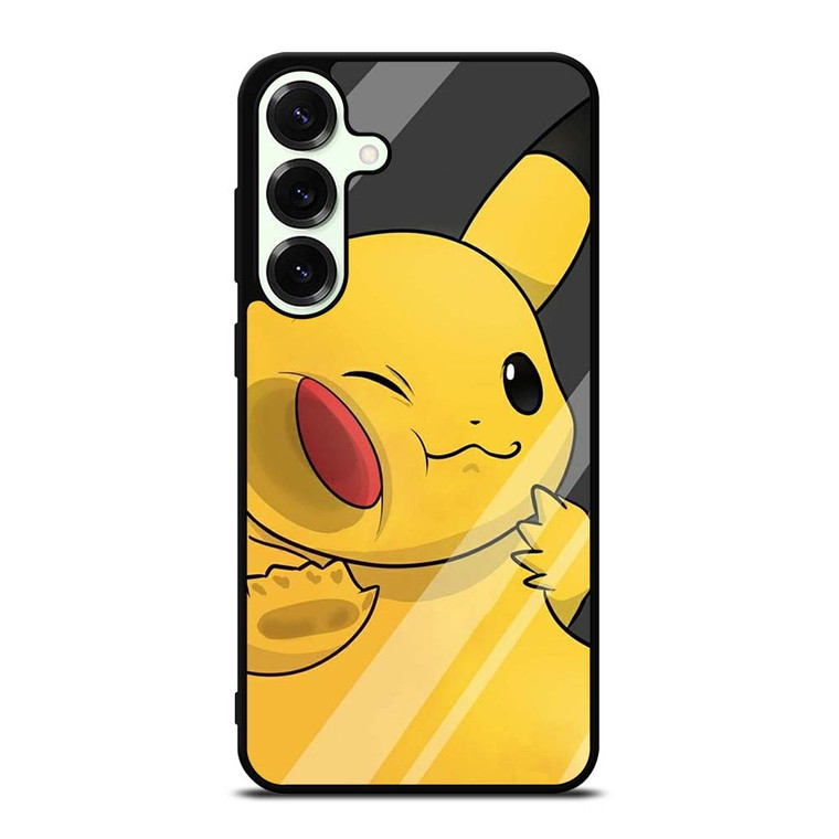 PIKACHU POKEMON CHUBBY Samsung Galaxy S25 Plus Case