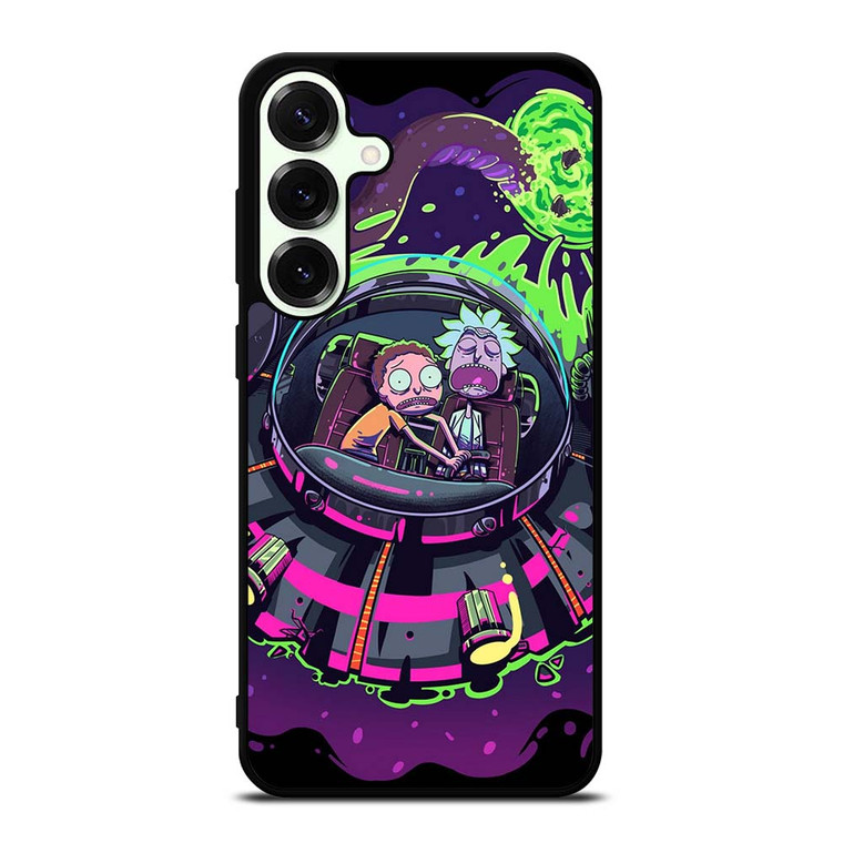 RICK AND MORTY UFO ART Samsung Galaxy S25 Plus Case
