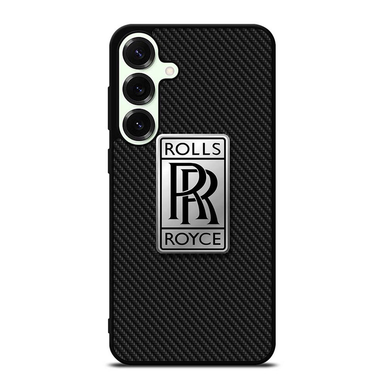 ROLLS ROYCE LOGO CARBON Samsung Galaxy S25 Plus Case