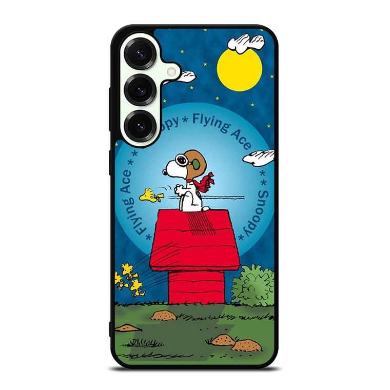 SNOOPY FLYING ACE Samsung Galaxy S25 Plus Case