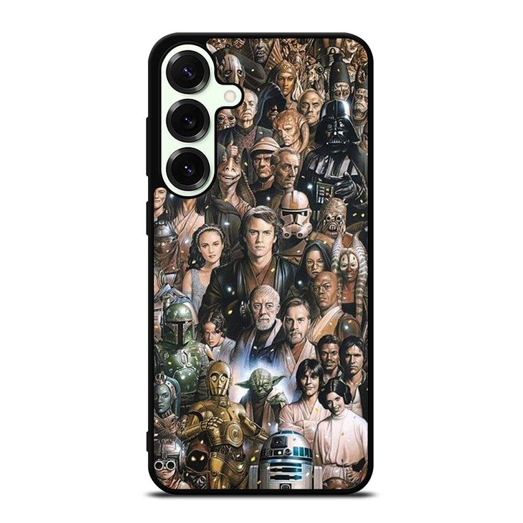 STAR WARS CHARACTERS ART Samsung Galaxy S25 Plus Case