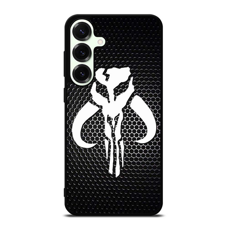 STAR WARS MANDALORIAN LOGO CARBON Samsung Galaxy S25 Plus Case