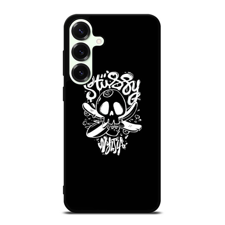 STUSSY SKULL LOGO ARTWORK Samsung Galaxy S25 Plus Case