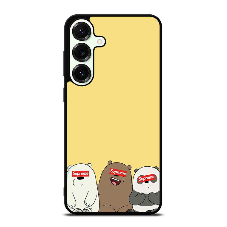 SUPREME WE BARE BEAR Samsung Galaxy S25 Plus Case SUPREME WE BARE BEAR Samsung Galaxy S25 Plus Case