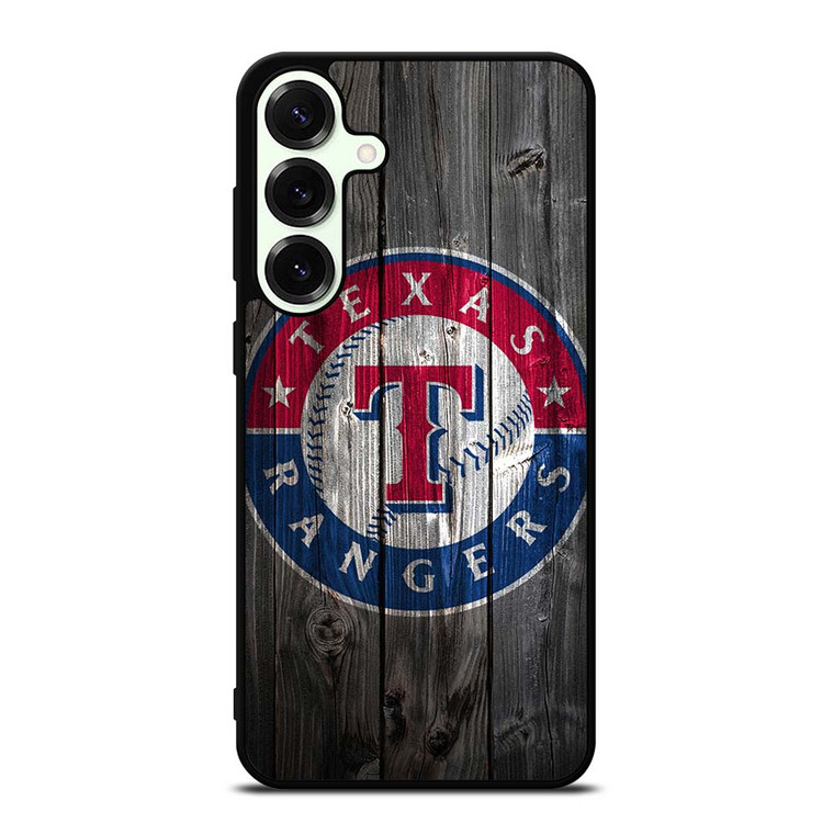 TEXAS RANGERS WOODEN LOGO Samsung Galaxy S25 Plus Case