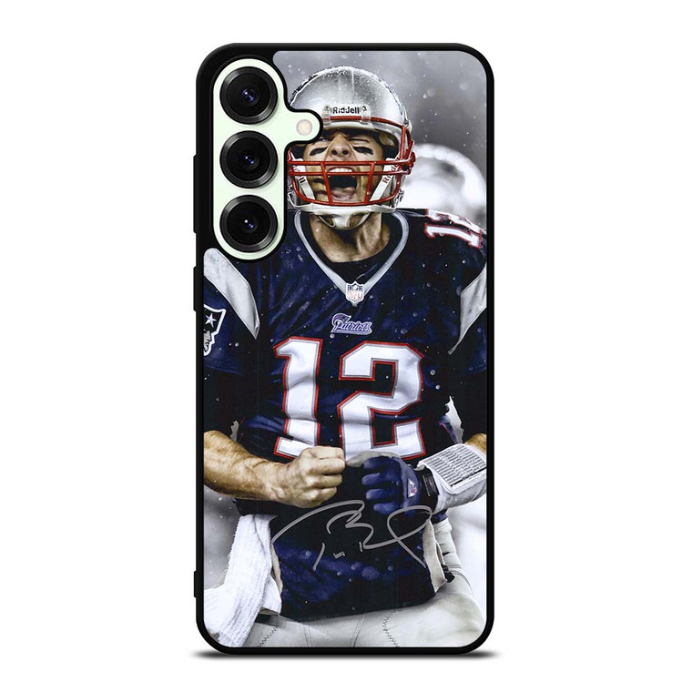 Tom Brady New England Patriots Nfl Samsung Galaxy S25 Plus Case