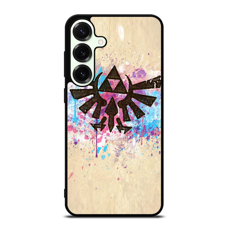 TRIFORCE SPLASH EMBLEM ART Samsung Galaxy S25 Plus Case